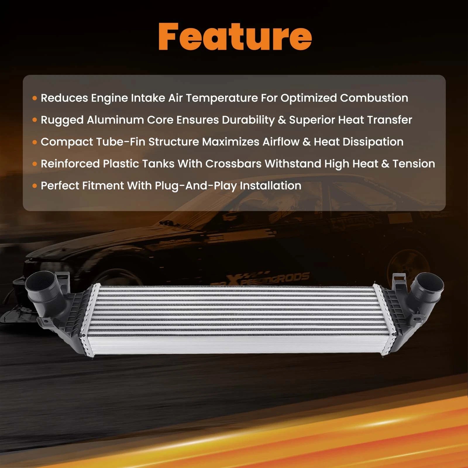 Intercooler for Ford Escape (2017-2019) Lincoln MKC (2015-2019)