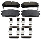 Set of 4 Akebono ProACT Rear Ceramic Disc Brake Pads for Chevy GMC Saturn Pontiac Suzuki
