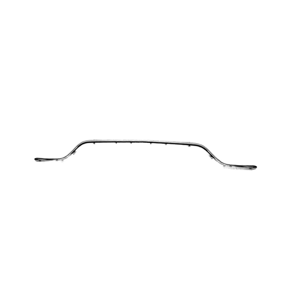Rear Center Bumper Cover Molding Replacement Chrome ABS Plastic for Ford (2011–2014)