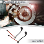 Brake Pad Wear Sensor for Porsche Cayenne 2011-2018 (2 x Sensors)