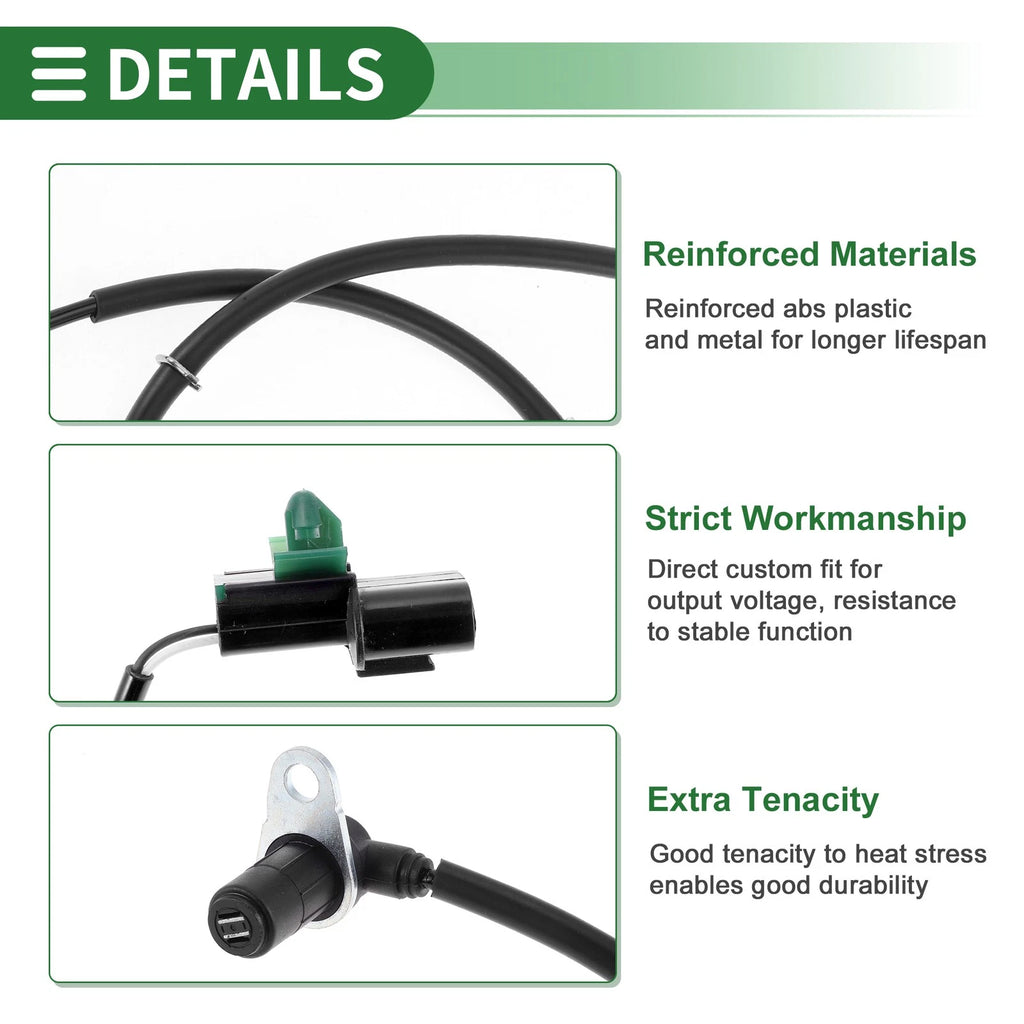 ABS Wheel Speed Sensor No. 4670A191 for Mitsubishi Pajero (2009–2016)