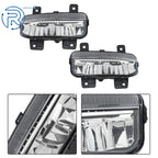 Set of 2 LED Fog Lights for Dodge Ram 1500 (2019–2023)