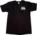 Big Rig Truck Driver Gift T-Shirt - Red, White & Blue Flag - Medium
