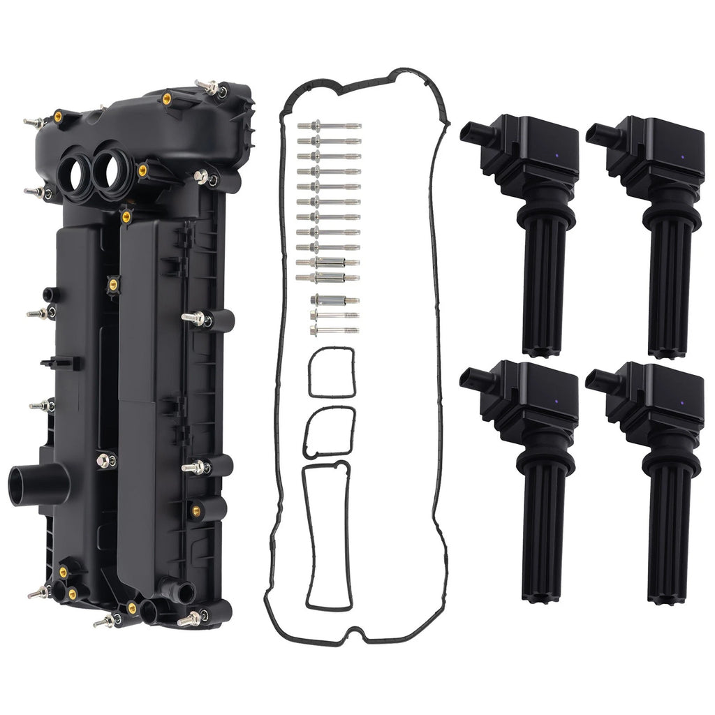 Engine Valve Cover + Coils for Land Rover Range Rover Evoque LR2 (2012–2019) LR070360
