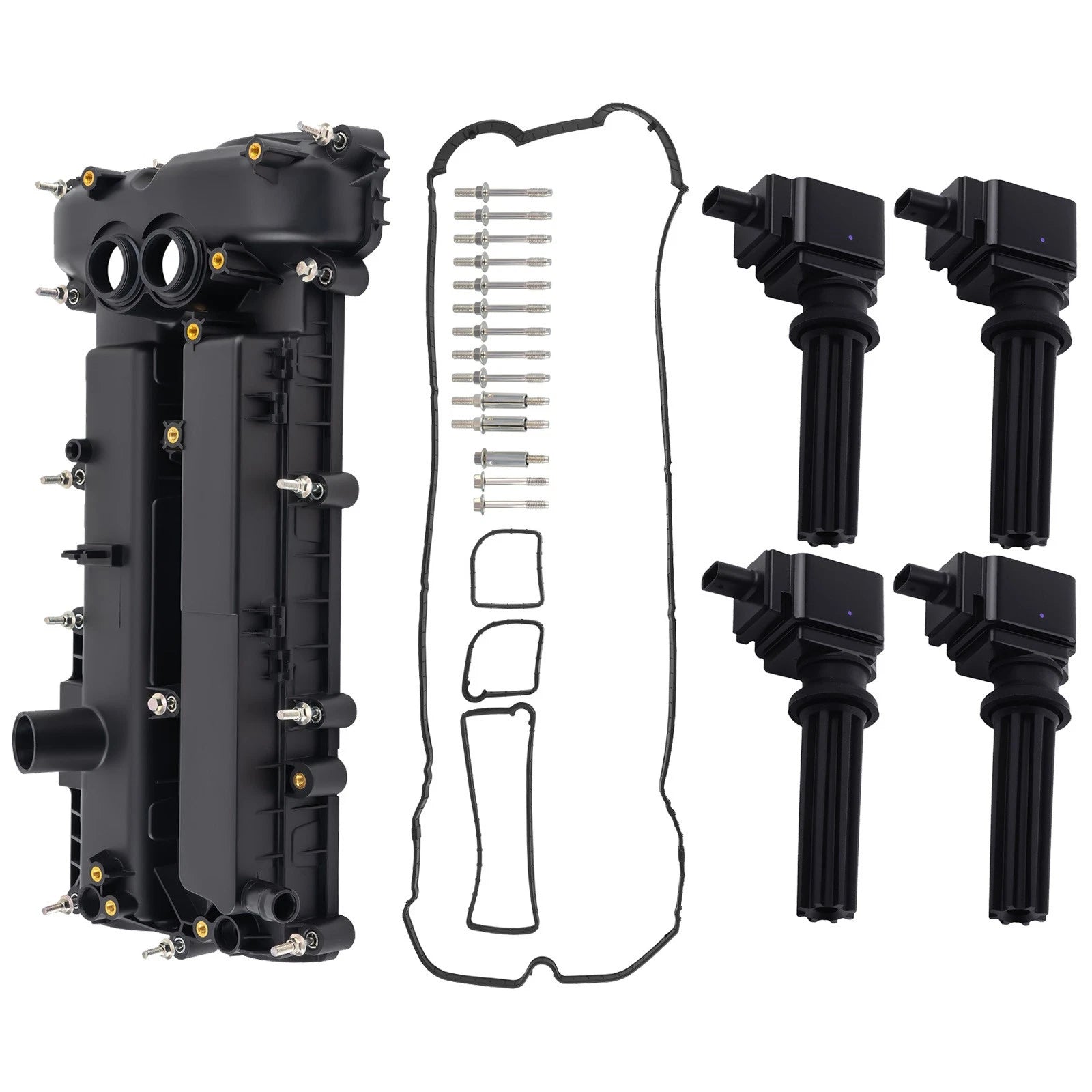 Engine Valve Cover + Coils for Land Rover Range Rover Evoque LR2 (2012–2019) LR070360