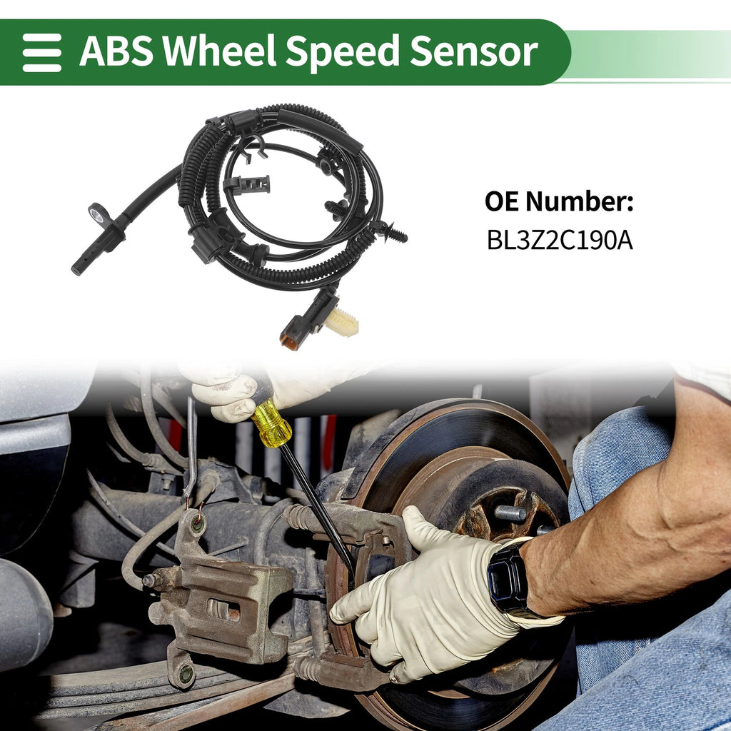 ABS Wheel Speed Sensor No.BL3Z2C190A for Ford F-150 (2009–2014) Right Rear