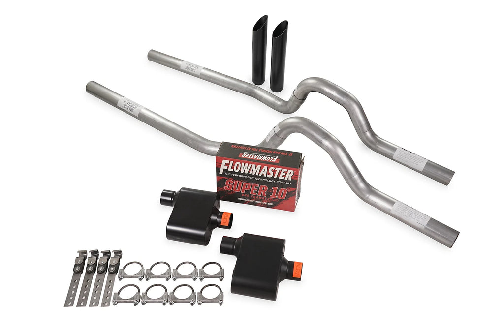 Dual Exhaust Kit 2.5" for GM C/K 20 3/4 Ton (1981–1987)