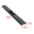 Rear Bumper Roll Pan for Toyota Tacoma (1995–2004) w/LED License Plate Light