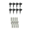 Set of 8 NGK Ignition Coils & Iridium Spark Plugs for Ford F-150, Mustang (2011–2021)