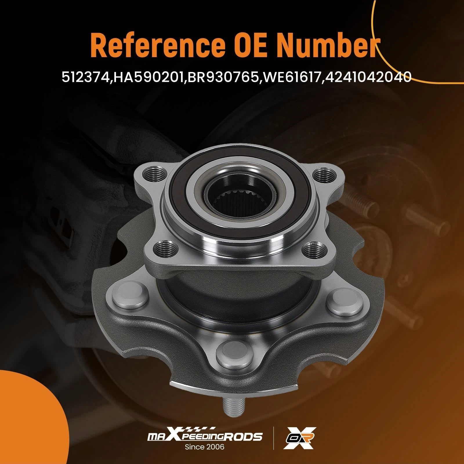 Front Wheel Hub Assembly for Lexus NX Series (2015-2021)