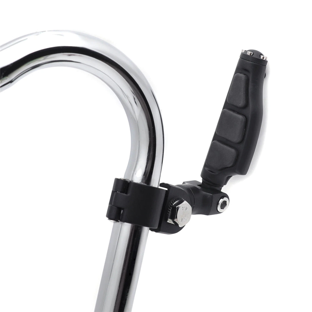 Adjustable 1.25" Black Foot Peg Kit for Honda GoldWing VTX1300 Valkyrie