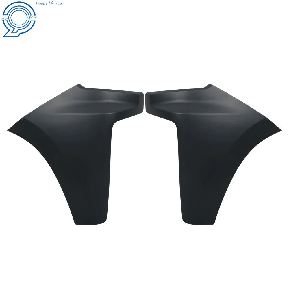 Set of 2 Front Bumper End Cap Extensions for Chevy Silverado 1500 (2019–2022)