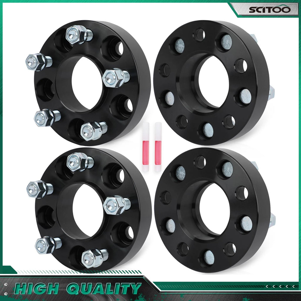 4X 1.25" Hub Centric Wheel Spacers 5x115 14x1.5 for Dodge Challenger (2008–2023)