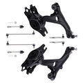 Front Suspension Lower Control Arms Tie Rod Sway Bar For 2016-2019 Honda Civic