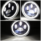LED Halo Projector Fog Lights for GMC Sierra 1500/2500/3500 (2007–2014)