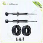 Set of 2 Front Leveling Kit & 2 Shock Struts for Ford F-150 (2004–2008)