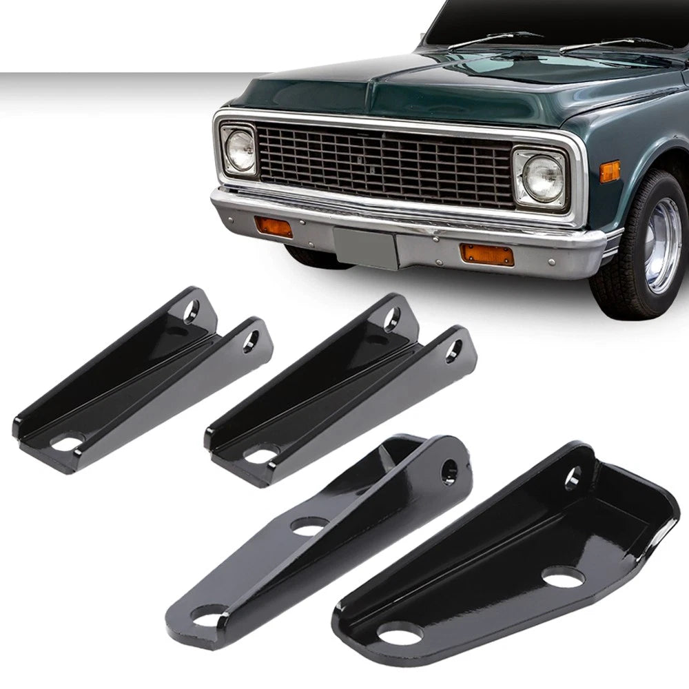 Rear Shock Relocation Kit for Chevy C10 C20 GMC Pickup (1963–1972)