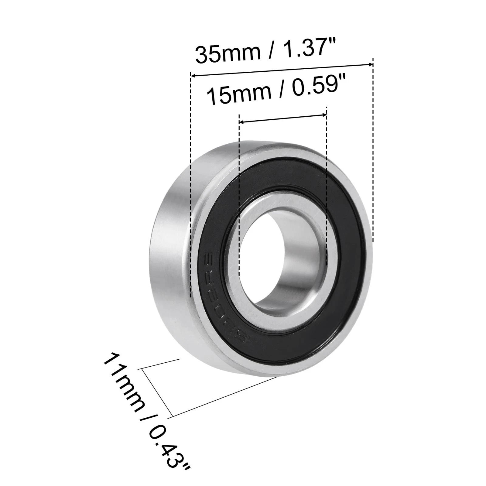 6202-2RS Deep Groove Ball Bearing for Z2 Lever (15x35x11mm)