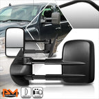 Set of 2 Manual Telescoping Towing Mirrors for Avalanche/Tahoe/Escalade (2007–2013)