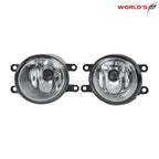 Set of 2 Front Bumper Fog Lights for Toyota Corolla (2009–2010)