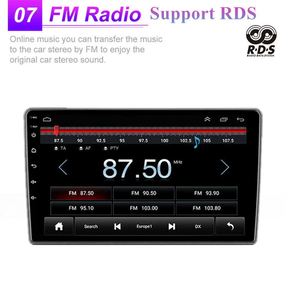 9" Android 13 Radio Stereo GPS Nav Head Unit for 2010-2021 Hyundai I40