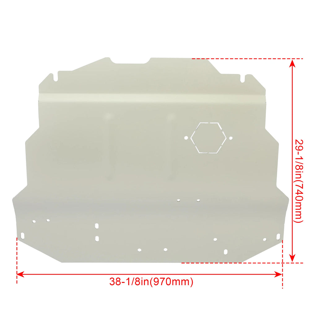 Aluminum Skid Plate for VW Golf Jetta MK4 Beetle (1999-2010)