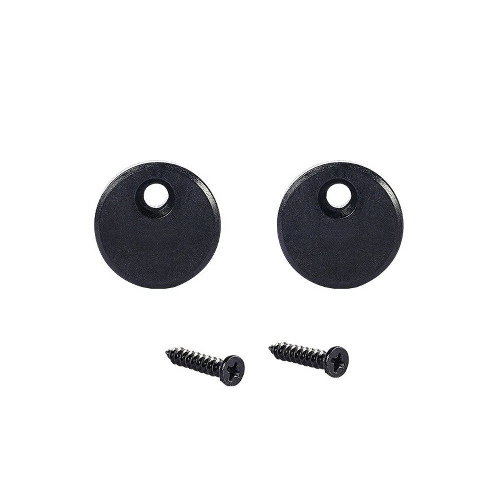 2X Black Plastic Anti Derailment Block for Barn Door Rails (Standard)