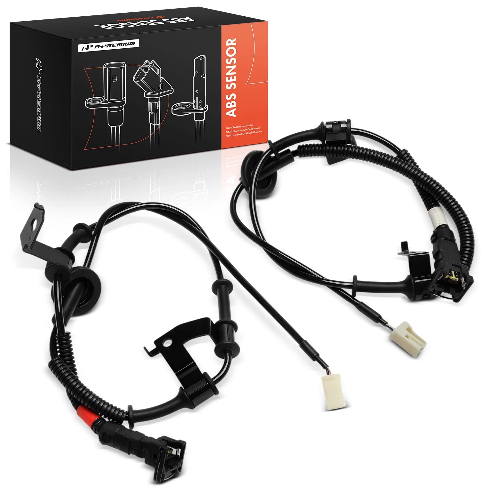 2X Rear ABS Wheel Speed Sensors for Kia Soul (2010–2013)