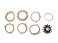 Water Pump Impeller Kit for Sherwood Jabsco Volvo (10615K, 18948-0001, 835874, 18-3047)