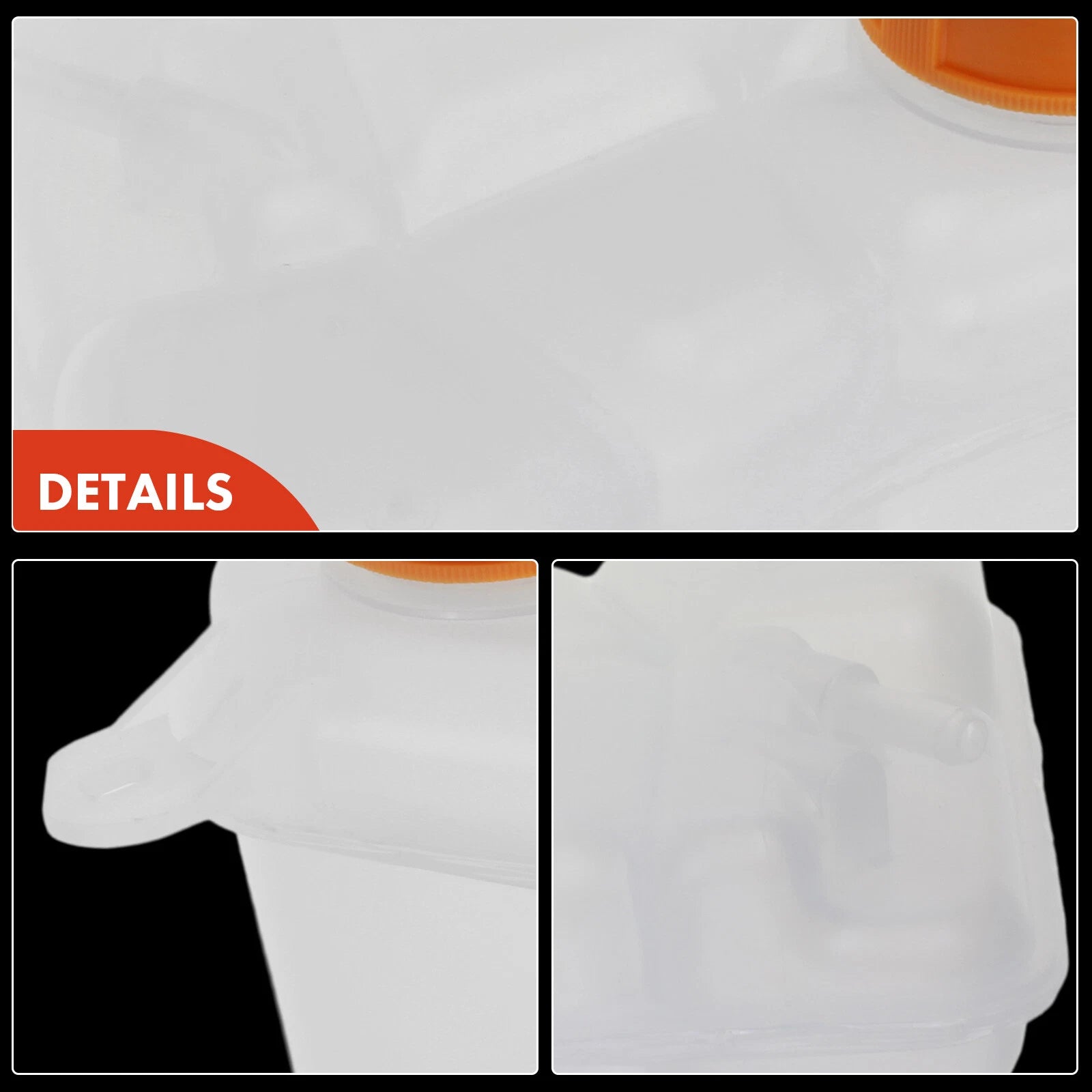 Coolant Reservoir with Cap for Ford Fiesta (2003–2010) EcoSport (2004–2012)