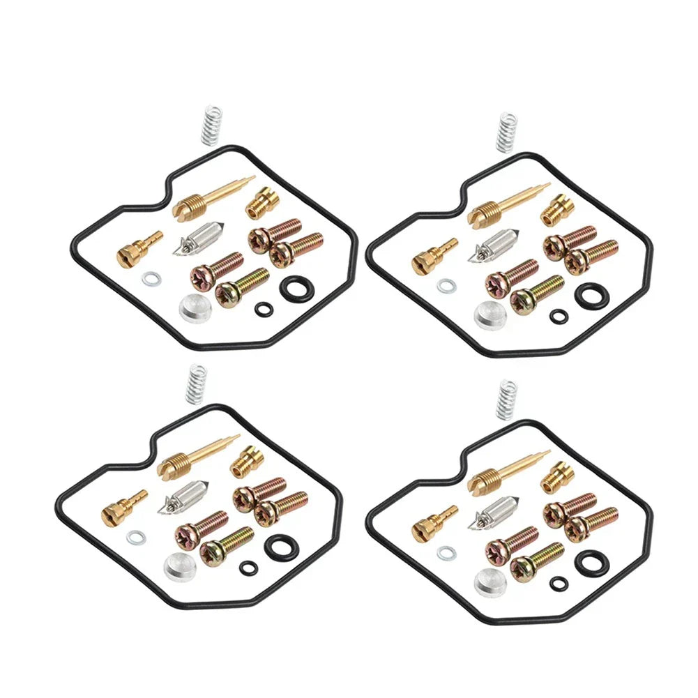 4x Carburetor Repair Kit for Kawasaki GPX600 GPX750 ZX600C ZX750 (1988-1997)