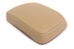 Center Console Armrest Cover for Toyota Yaris (2008–2011) Beige PVC Leather