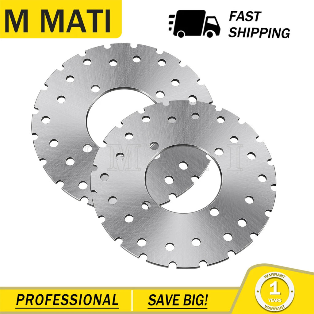 2 Front Brake Disc Rotors for Polaris Magnum 325 2x4 4x4 (2001–2002)