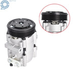 A/C Compressor with Clutch for Ford F-150 F-250 F-350 F-450 (2004–2008)