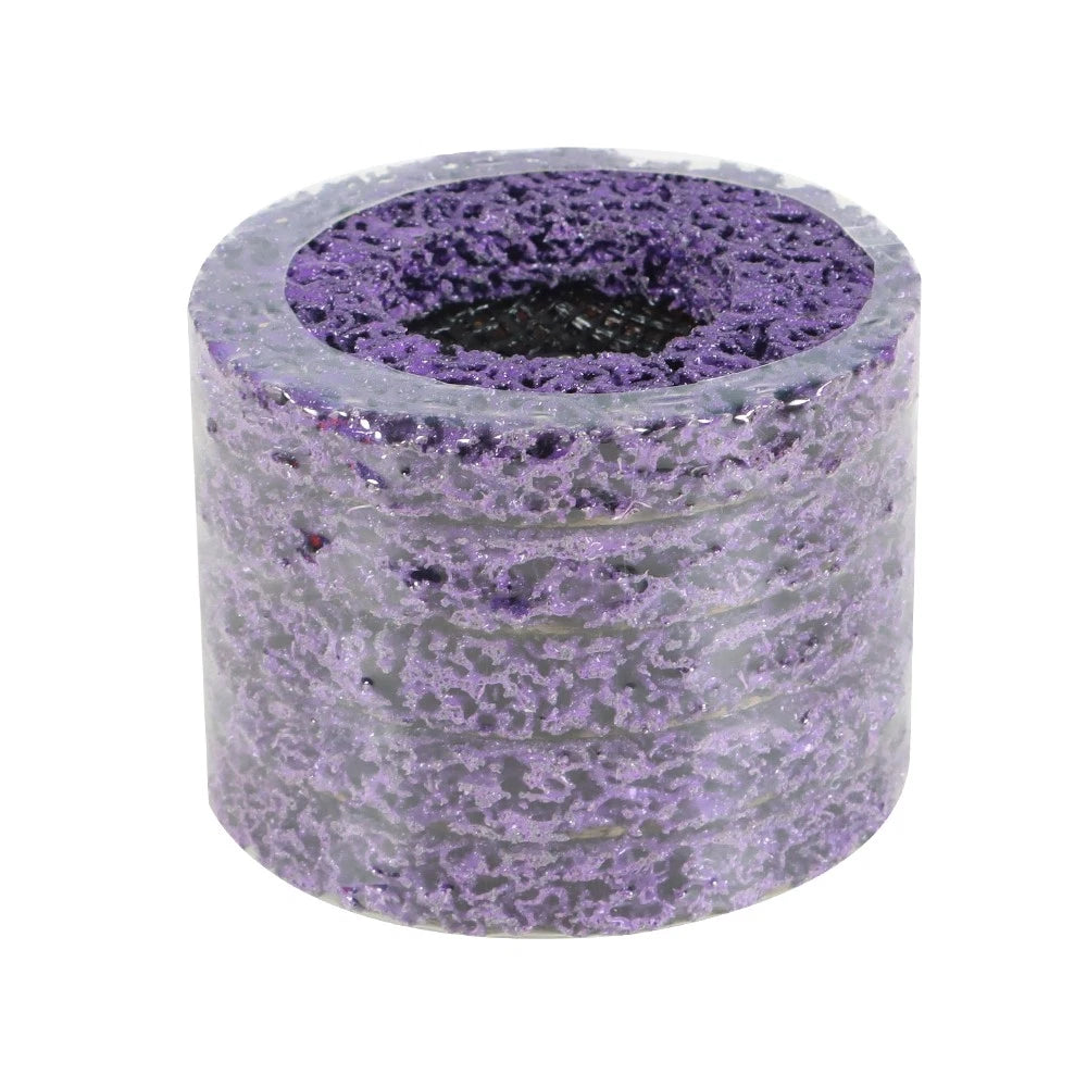 30Pcs 4" Poly Strip Disc Wheel for Angle Grinder