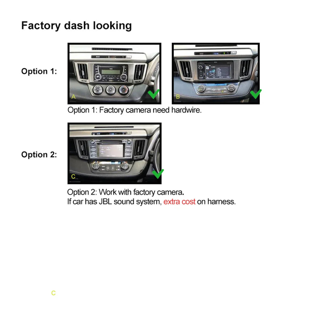 9'' Car Stereo Radio Head Unit for Toyota Rav4 (2013-2018)