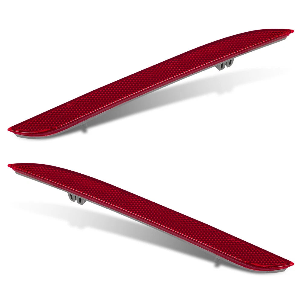 Set of 2 Rear Bumper Reflectors for Ford Mustang (2015–2017)