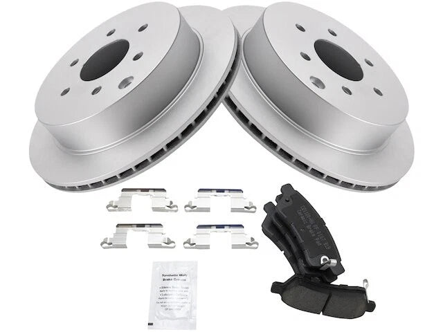 Rear Brake Pad and Rotor Kit for Suzuki Equator (2009–2012) TY126NC