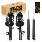 4x Rear Front Struts w/Coil Springs Assembly for Ford Escape (2013)