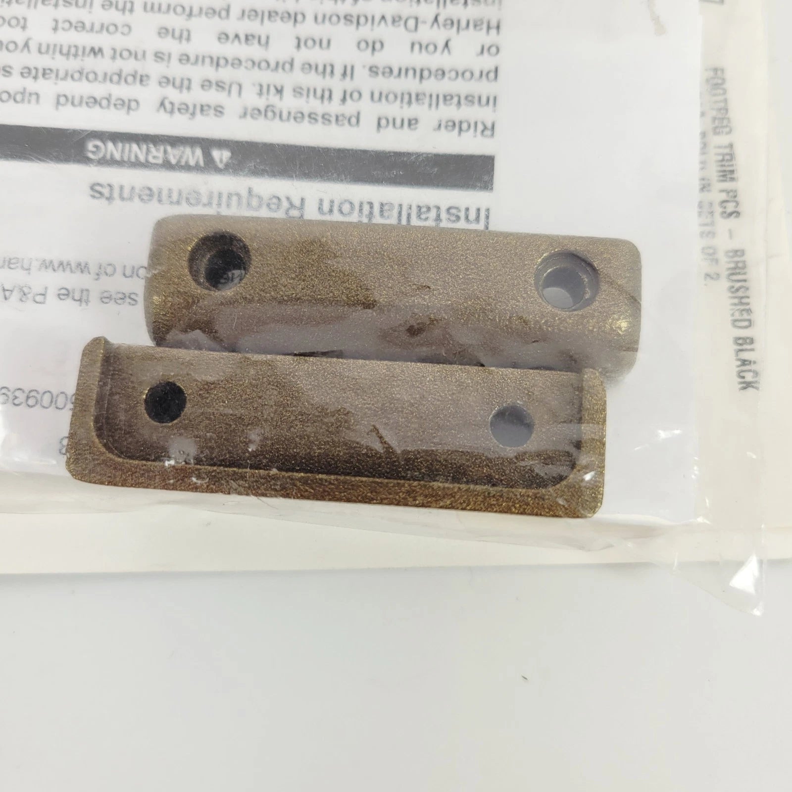 Footpeg Trim Pieces for Harley-Davidson Dominion (OEM 50500938)