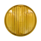 Amber Glass Cats Eye Fog Light Lens for 1939 Chevrolet