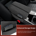 Center Console Cover for Mercedes Benz EQC 400 (2019–2023) Leather Armrest