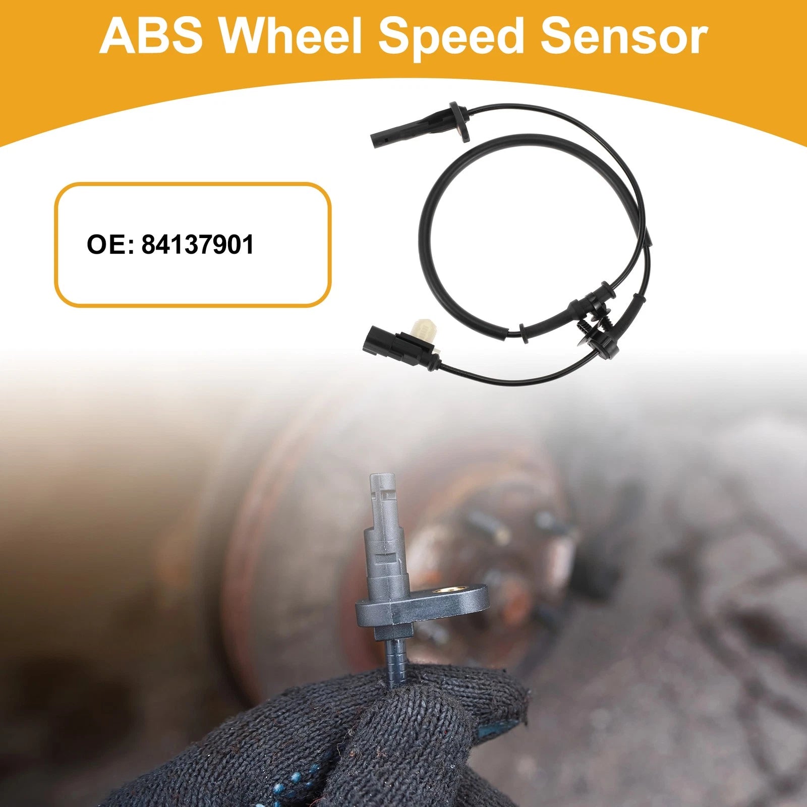 ABS Wheel Speed Sensor for Chevrolet Colorado (2015–2020) No. 84137901