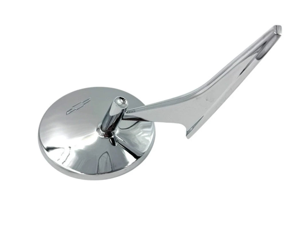 Chrome Outside Door Mirror Replacement for 1966-1968 Chevy Chevelle El Camino