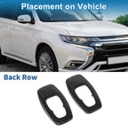 2 Pcs Headlight Trim Bezel for Mitsubishi Outlander (2022–2024)
