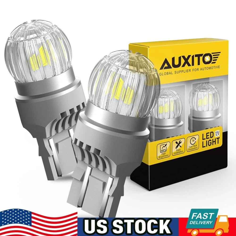 2X 7443 7440 LED Parking Backup Reverse Light Bulbs for Car Truck