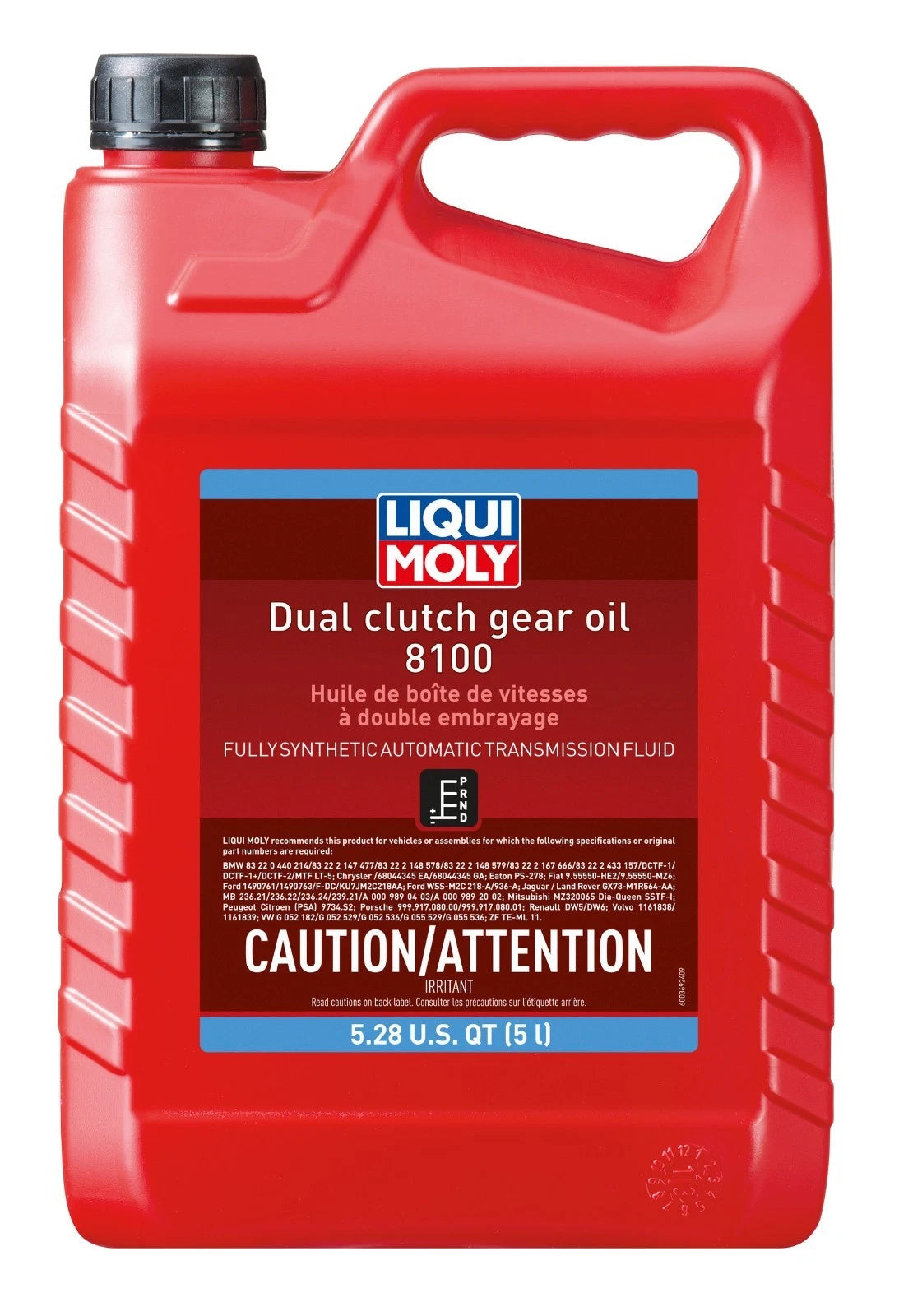 Liqui Moly 8L Dual Clutch Auto Trans Fluid Filter Kit for Audi RS3 TTRSQ R8 (2012–2023)
