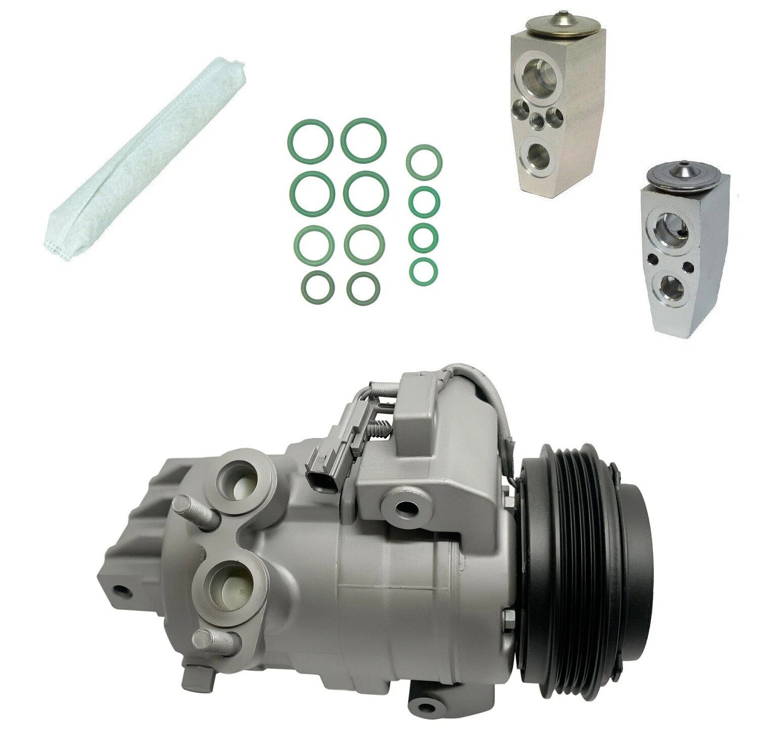 AC Compressor Kit Replacement for Lincoln Navigator 3.5L Turbo (2015–2015)