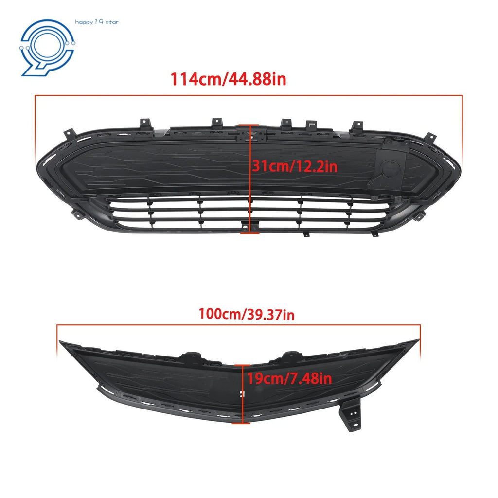 Front Bumper Grille Set for Chevrolet Bolt EV (2017-2021)