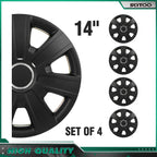 Set of 4 Wheel Covers for R14 Tire & Rim (14 Inch)